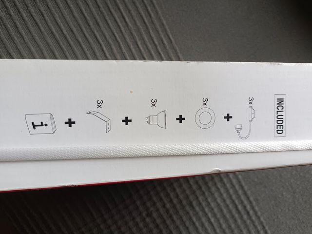 3 Focos LED GU10 - 35W - 230 lúmenes