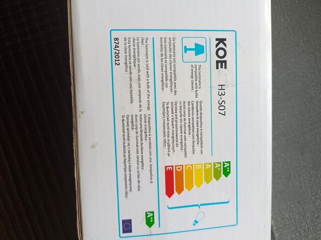 3 Focos LED GU10 - 35W - 230 lúmenes