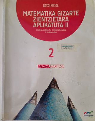 Matemáticas II ISBN: 978 84 698 3242 4