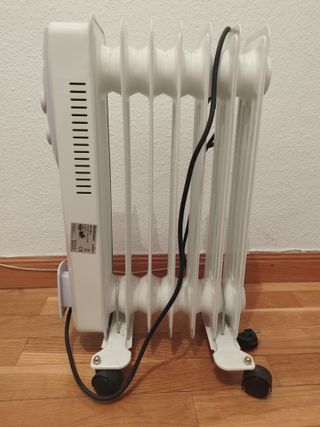 Radiador eléctrico de aceite SilverCrest (Lidl)