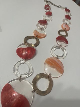 Set orecchini cuore rossi