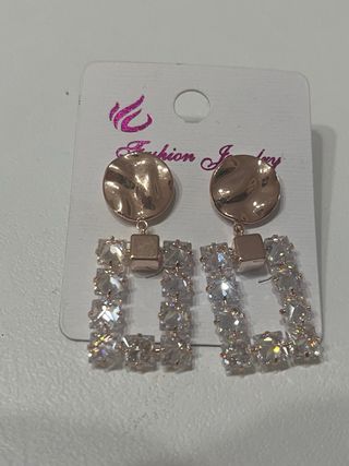 Set orecchini cuore rossi