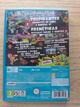 Wii U Splatoon - Juego Nintendo