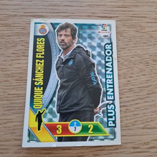 Cromo Quique Sánchez Flores Español 2016