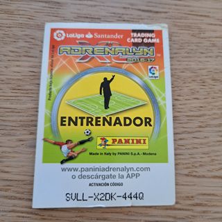 Cromo Quique Sánchez Flores Español 2016