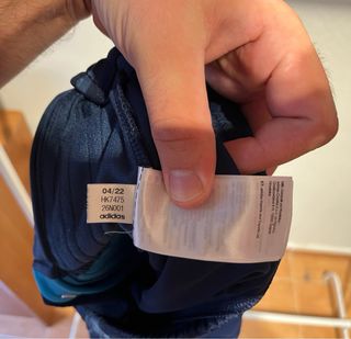 Adidas Pantalones Cortos - Azul - M