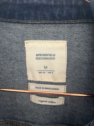 Chaqueta vaquera elastica Springfield M