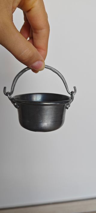 Mini Calderone Vintage in Peltro