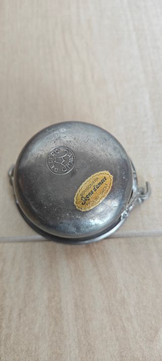 Mini Calderone Vintage in Peltro