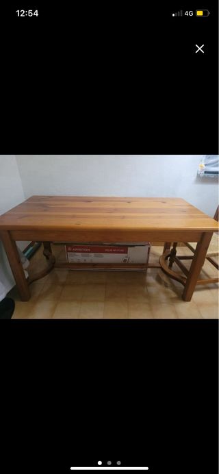 Conjunto Comedor Pino Macizo
