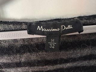 Jersey pico rayas Massimo Dutti