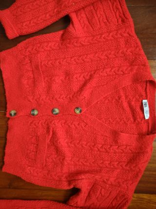 Chaqueta Zara roja, talla S