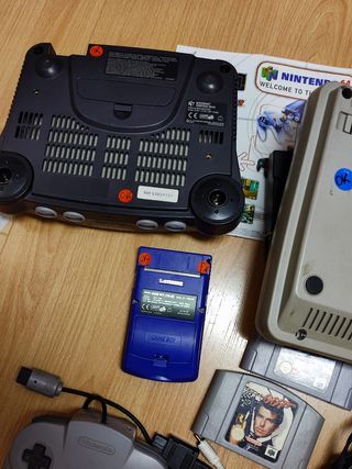 Consolas para David ,Nintendo 64, SNES, Game Boy