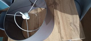 Lampadario Beige in Tessuto - 45cm