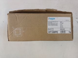 Caja empotrable Hager VF108PE 8M