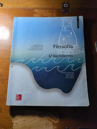 LA - Filosofia 1 Bachillerato. Libro alumno