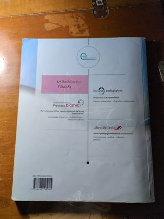 LA - Filosofia 1 Bachillerato. Libro alumno