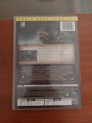 El Señor de los Anillos: Las Dos Torres DVD