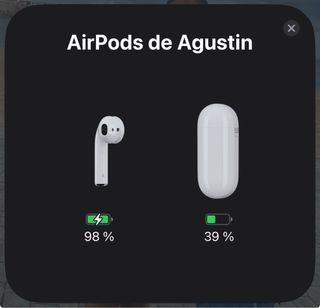 AirPods 2 Apple blancos con su caja original.