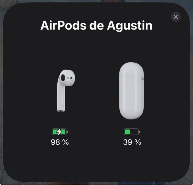 AirPods 2 Apple blancos con su caja original.