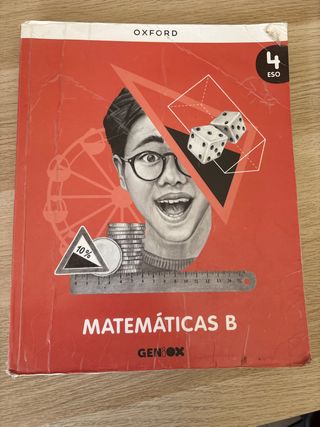 Matemáticas B 4º ESO. Libro del estudiante. GENiOX