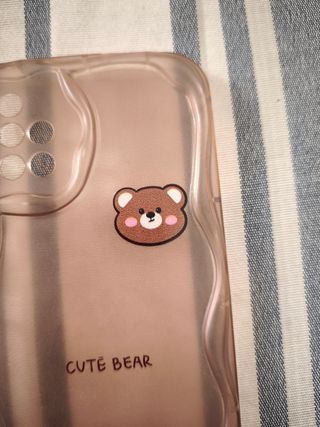 Funda transparente oso - Galaxy A71