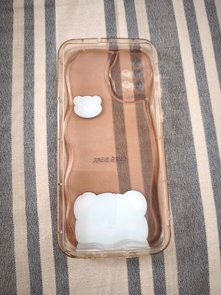 Funda transparente oso - Galaxy A71