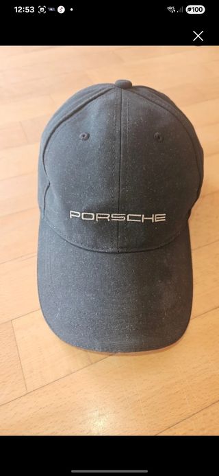 Gorra Porsche negra
