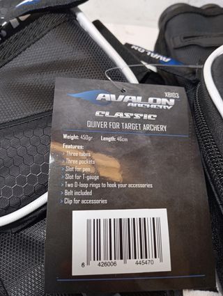 : Carcaj Avalon Archery Classic RH