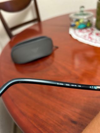 Gafas graduadas Emporio Armani - Negras y Azules