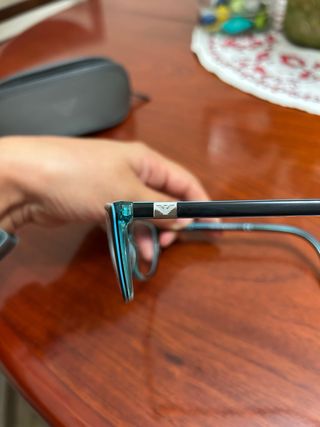 Gafas graduadas Emporio Armani - Negras y Azules