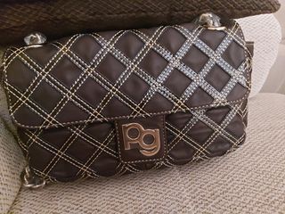 Bolso Purificación García marrón chocolate NUEVO
