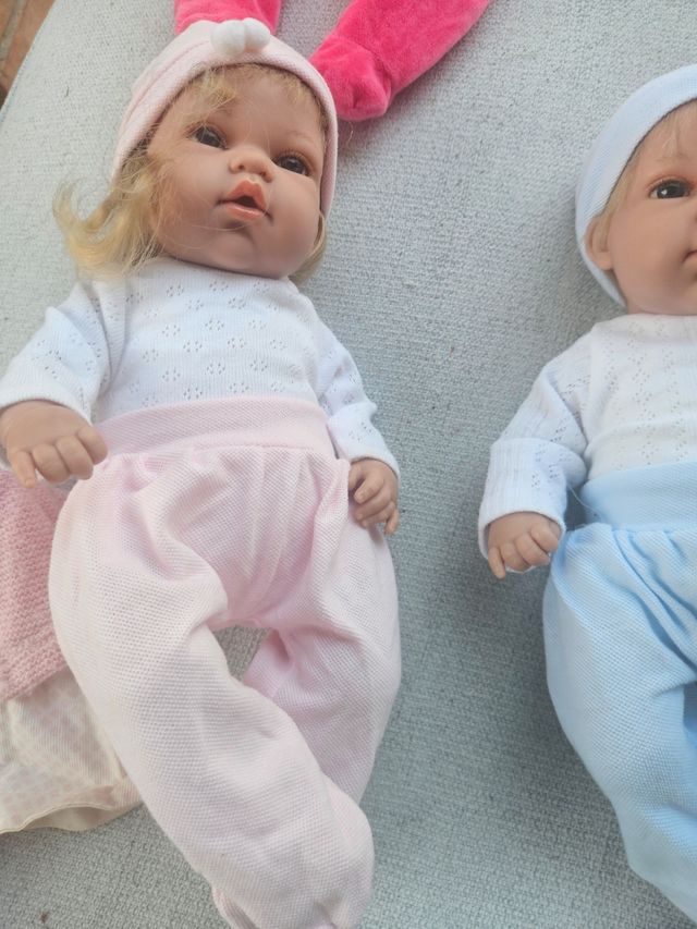 Muñecos Arias gemelos: niño y niña