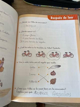 Lecturas: Ensalada de letras. 1 Primaria. Más S...