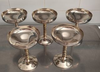 Copas metal vintage - 5 uds.
