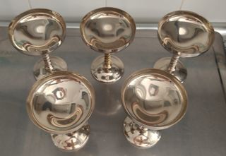 Copas metal vintage - 5 uds.