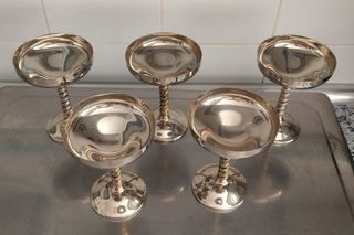 Copas metal vintage - 5 uds.