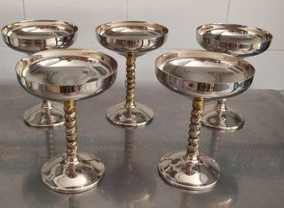 Copas metal vintage - 5 uds.