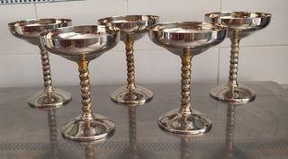 Copas metal vintage - 5 uds.