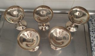 Copas metal vintage - 5 uds.