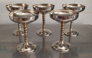 Copas metal vintage - 5 uds.