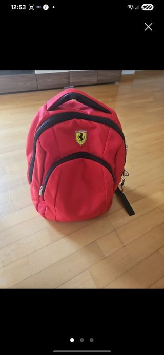 Mochila Ferrari roja