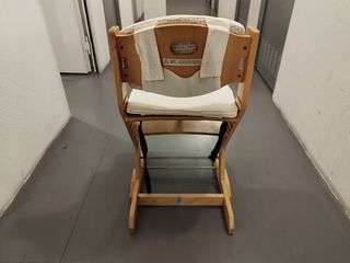 Trona evolutiva madera