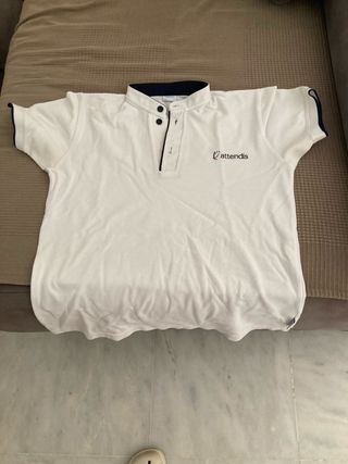 Polo Attendis - Blanco talla m
