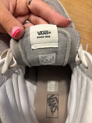 Vans Gris - Sneakers altas