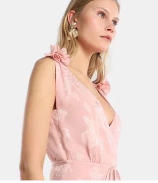 Vestido rosa evento boda