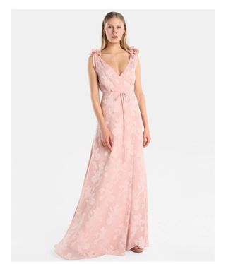 Vestido rosa evento boda