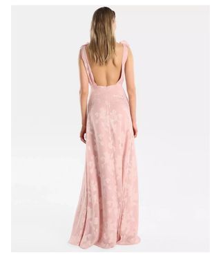 Vestido rosa evento boda