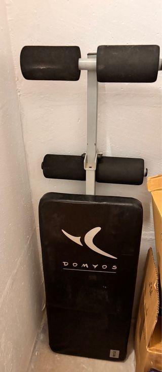 Mancuernas 30kg + Banco Abdominales