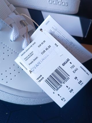 Zapatillas Adidas blancas talla 38